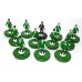 Subbuteo Andrew Table Soccer Panathinaikos 1971 Wembley edition on classic Hasbro bases